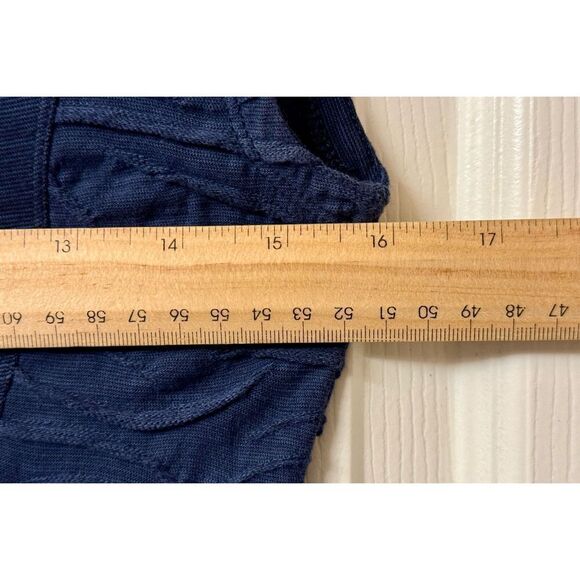 NWOT Toad&Co Sama Sama Cap Sleeve Scoop Neck Eco-Friendly Women's Blue Dress Sma - Picture 8 of 8